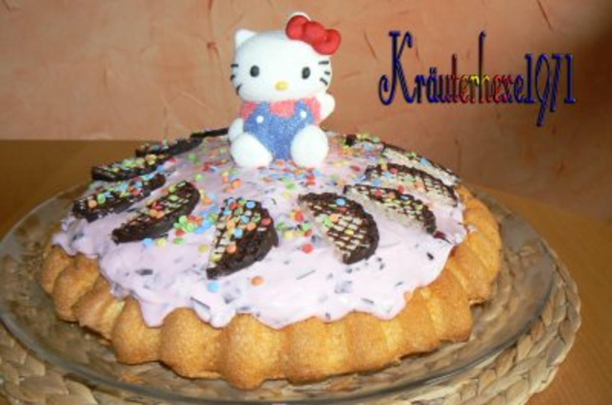rosa Mohrenkopftorte "Hello Kitty" - Rezept - Bild Nr. 7