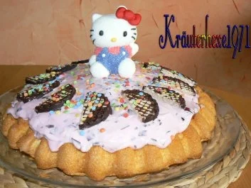 rosa Mohrenkopftorte "Hello Kitty" - Rezept - Bild Nr. 7