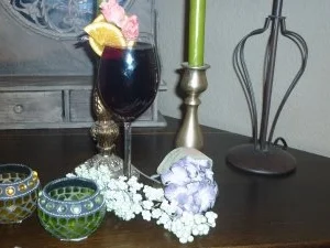 Rosenblätterbowle - Rezept