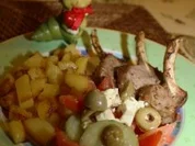 Rezept: Paidakia arnisia โ Hammelrippchen vom Grill auf griechische Art Paidakia arnisia โ Hammelrippchen vom Grill auf griechische Art - Rezept