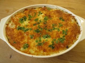 Überbackene Schinkenfleckerln - Rezept - Bild Nr. 2