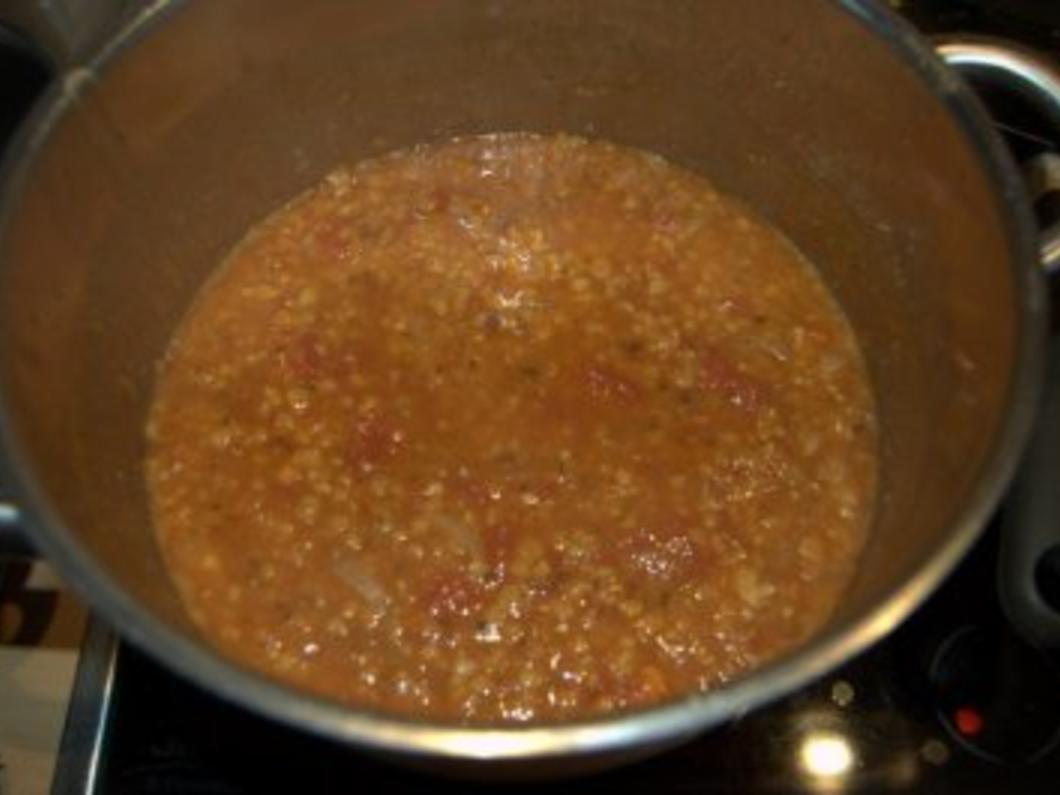 Rote Linsensuppe indischer Art - schnell &amp; einfach - von Chamchela