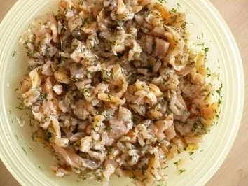 Lachstartar auf Kartoffeltörtchen - Rezept - Bild Nr. 3