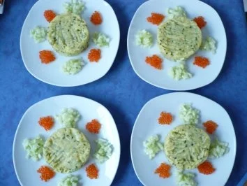 Lachstartar auf Kartoffeltörtchen - Rezept - Bild Nr. 7