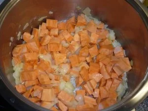 Rezept: Süßkartoffel - Rahmsüppchen Bild Nr. 5 Süßkartoffel - Rahmsüppchen - Rezept - Bild Nr. 5