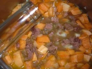 Rezept: Süßkartoffel - Rahmsüppchen Bild Nr. 6 Süßkartoffel - Rahmsüppchen - Rezept - Bild Nr. 6