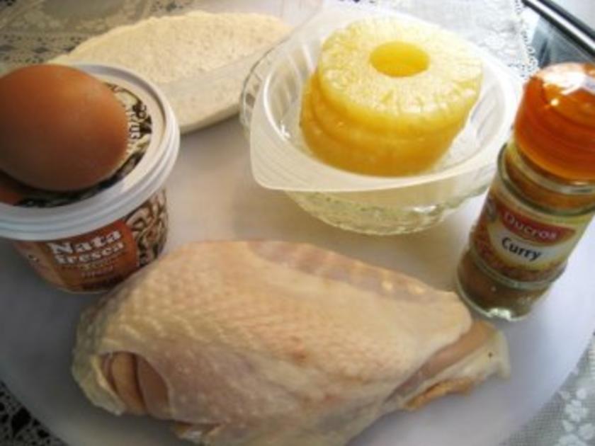 Hühnerbrust mit Ananas pikant, fruchtig und lecker - einfach - von mimi