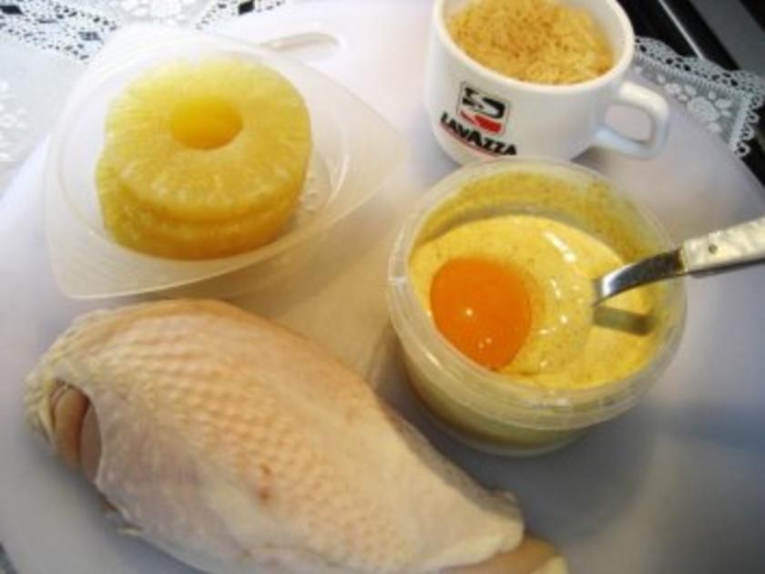 Hühnerbrust mit Ananas pikant, fruchtig und lecker - einfach - von mimi