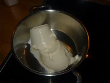 Rømmegrøt  -  norwegischer Sauerrahmbrei - Rezept - Bild Nr. 3