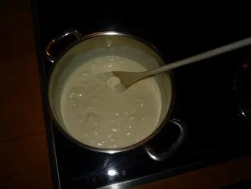 Rømmegrøt  -  norwegischer Sauerrahmbrei - Rezept - Bild Nr. 4