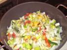 Gemüsepfanne mit Schweinefilet - Rezept