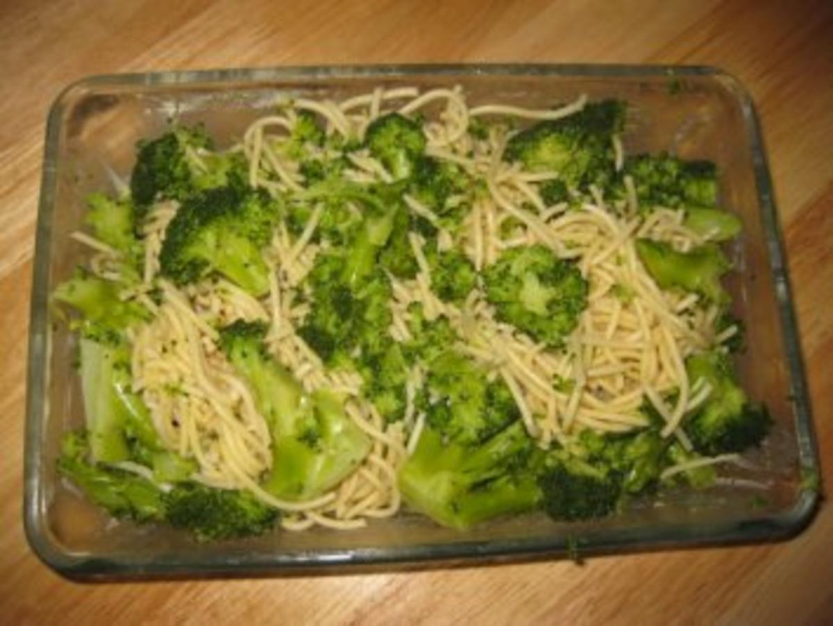 Seelachs-Spaghetti-Broccoli-Gratin - Rezept - Bild Nr. 6