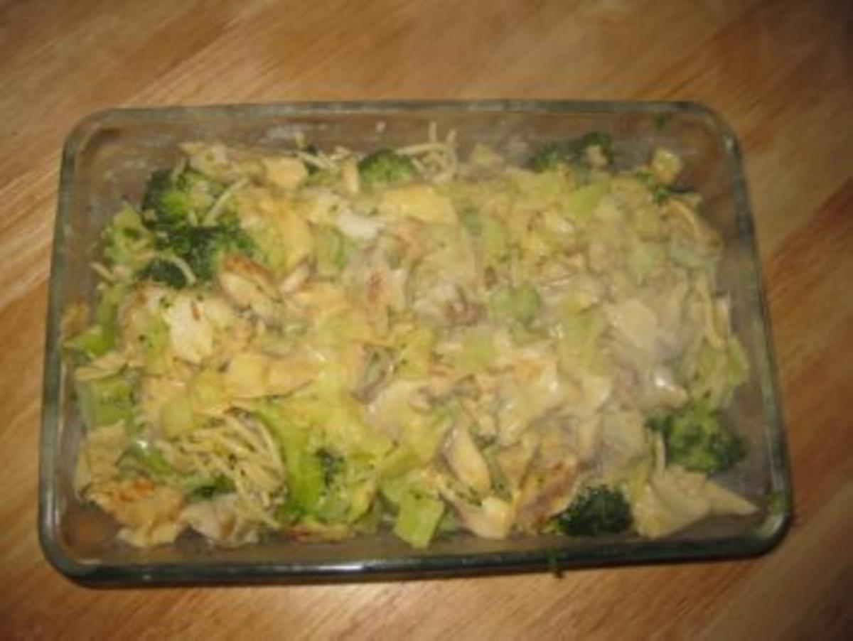Seelachs-Spaghetti-Broccoli-Gratin - Rezept - Bild Nr. 7