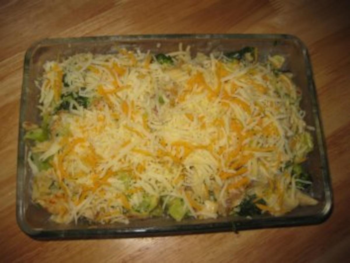 Seelachs-Spaghetti-Broccoli-Gratin - Rezept - Bild Nr. 8