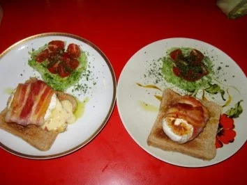 Pfannenkäse auf Toast - Rezept - Bild Nr. 2