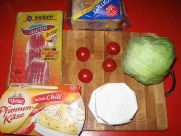 Pfannenkäse auf Toast - Rezept - Bild Nr. 3