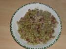 Dicke Bohnen mit Speck und Zwiebeln - Rezept