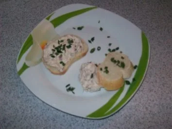 Rezept: Delikatess Thunfischcreme Delikatess Thunfischcreme - Rezept