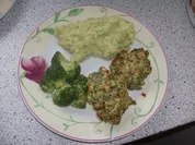 Lammfilet mit Meerrettichkruste und Brokkoli-Kartoffel-Püree - Rezept