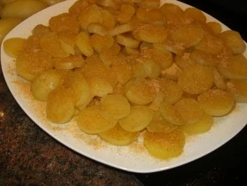 Rezept: Salatbar: gelber BOHNENSALAT Bild Nr. 7 Salatbar: gelber BOHNENSALAT - Rezept - Bild Nr. 7