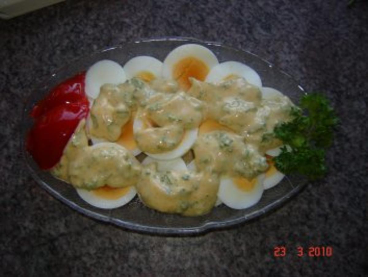 Salate : Spargelsalat mit Eiern - Rezept