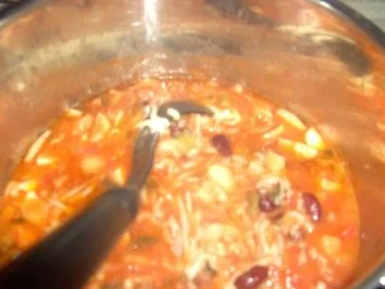 Rezept: Tomatensuppe (Eintopf) Bild Nr. 2 Tomatensuppe (Eintopf) - Rezept - Bild Nr. 2