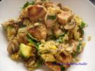 Reispfanne mit Putenfleisch - Rezept