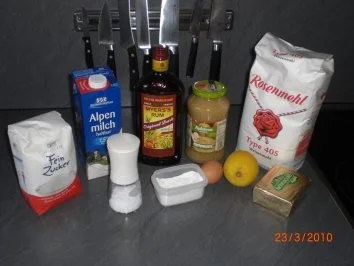 Apfelmus Gitterkuchen - Rezept - Bild Nr. 2