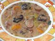 Eintopf: Linsen mit Backpflaumen - Rezept