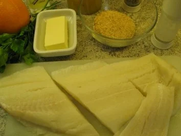 Fisch + Meeresfrüche: Heilbutt in Orangensauce - Rezept