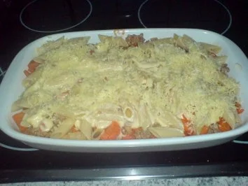 Maccheroni-Hackauflauf - Rezept - Bild Nr. 3