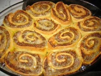 Rezept: Nudelschnecken-Auflauf mit Gemüsesoße Bild Nr. 5 Nudelschnecken-Auflauf mit Gemüsesoße - Rezept - Bild Nr. 5