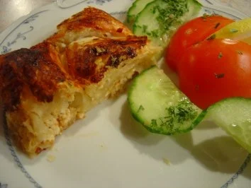Blätterteig-Zopf mit Schafskäse-Füllung - Rezept - Bild Nr. 3