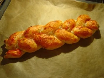 Blätterteig-Zopf mit Schafskäse-Füllung - Rezept - Bild Nr. 10