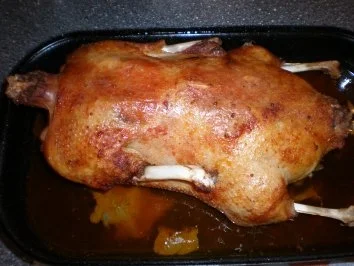 Aus dem Backofen - Gänsebraten  ♥ ♥ ♥ - Rezept - Bild Nr. 3