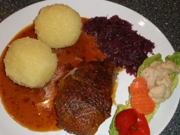 Aus dem Backofen - Gänsebraten  ♥ ♥ ♥ - Rezept