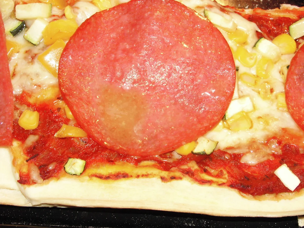 Rezept: Pizza Viel druff Bild Nr. 8 Pizza Viel druff - Rezept - Bild Nr. 8