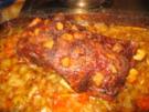 Fleisch: Gespickter Schweinehals - Rezept