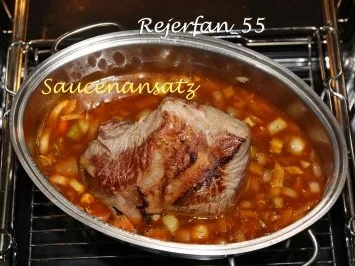 Schmorbraten mit frischen Pilzen - Rezept - Bild Nr. 2
