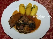 Schmorbraten mit frischen Pilzen - Rezept