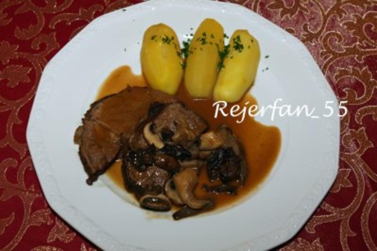 Bilder für Schmorbraten mit frischen Pilzen - Rezept