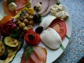 Rezept: feine Aufschnittplatte Bild Nr. 10 feine Aufschnittplatte - Rezept - Bild Nr. 10