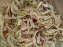Chicoree Salat mit Thunfisch - Rezept