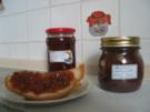 Marmeladen + Gelees: Pflaumenmarmelade mit karamellisierten Mandelblättchen - Rezept
