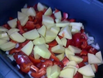 Bunte Partysuppe aus dem Ofen - Rezept - Bild Nr. 4