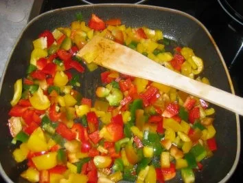 Rezept: Bunter Reisauflauf Bild Nr. 4 Bunter Reisauflauf - Rezept - Bild Nr. 4