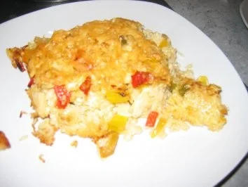 Rezept: Bunter Reisauflauf Bild Nr. 5 Bunter Reisauflauf - Rezept - Bild Nr. 5