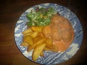 Hauptgericht / Kinderkochen: Zigeuner-Hackbällchen - Rezept