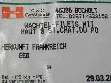 Rezept: Honig-Wachtelbrüstchen auf Orangenreis zu roter Traubensauce Bild Nr. 2 Honig-Wachtelbrüstchen auf Orangenreis zu roter Traubensauce - Rezept - Bild Nr. 2