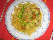 Wok-Nudelsuppe mit Hähnchenbrust - Rezept